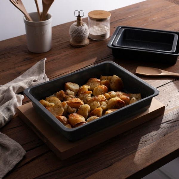 Non-Stick Granite Effect Roasting Tin Set